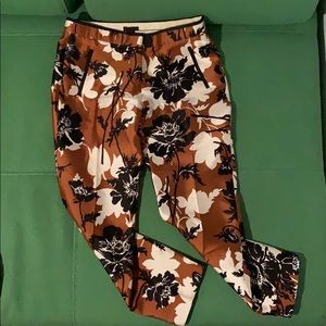 J. Crew Collection beautiful floral pants